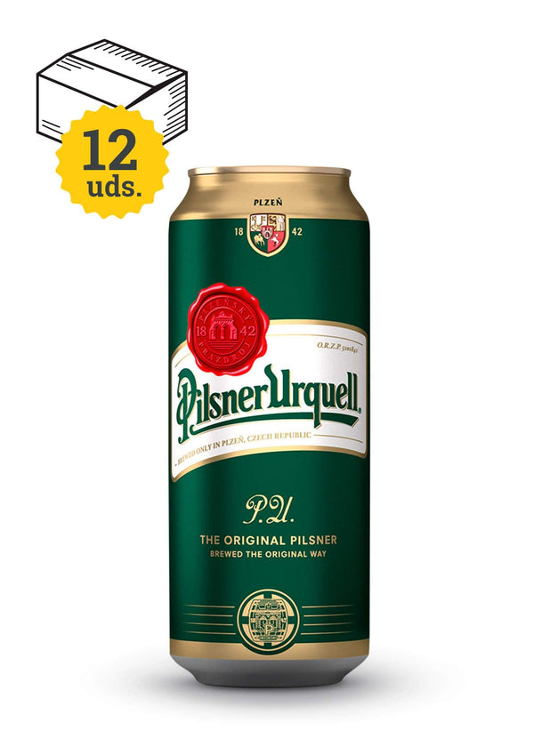Pilsner Urquell (lata 50 cl) - Escerveza