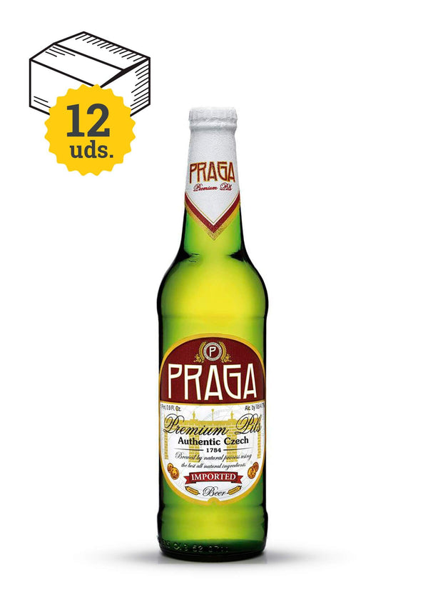 Praga Premium Pils 33 cl - Escerveza