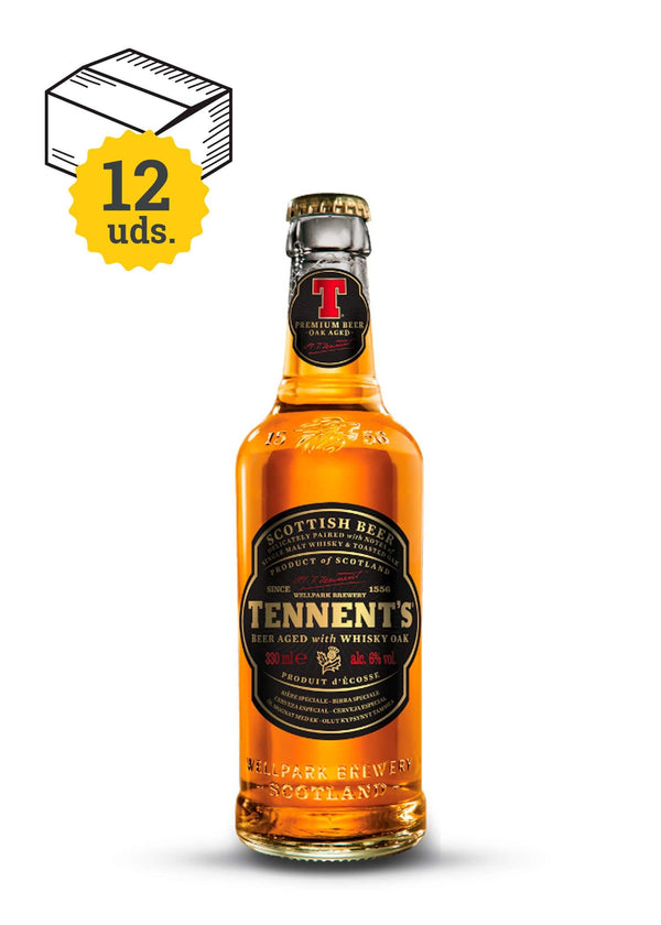 Tennent's Barrel Aged Whisky Oak 33 cl - Escerveza