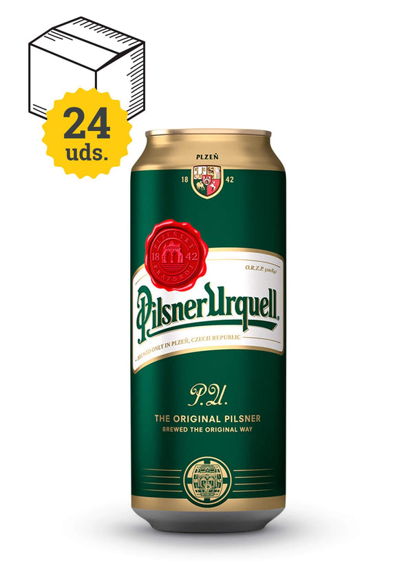 Pilsner Urquell (lata 50 cl) - Escerveza