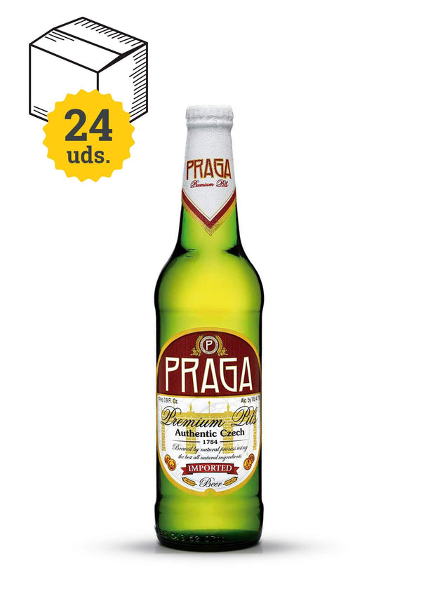 Praga Premium Pils 33 cl - Escerveza