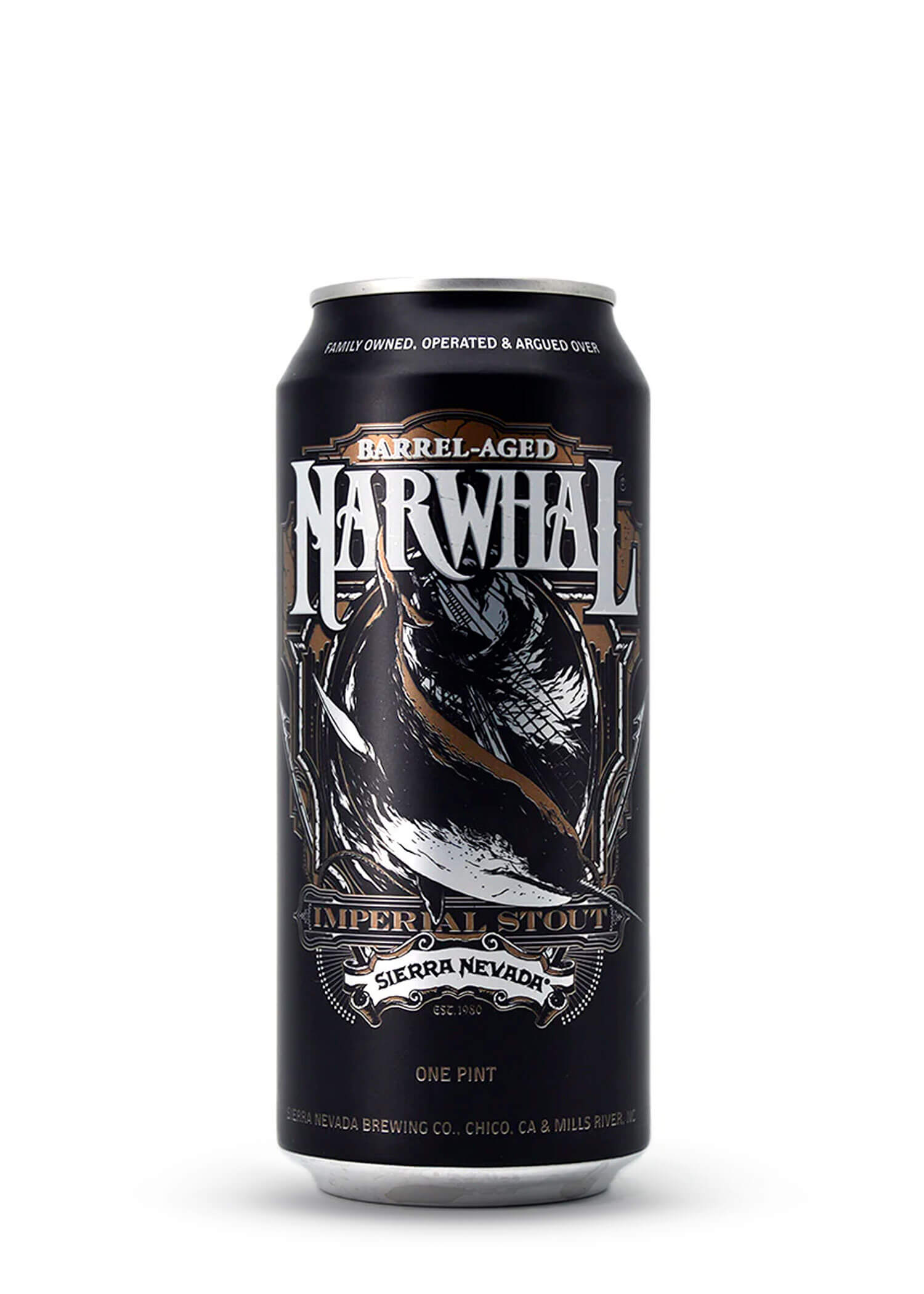 Sierra Nevada Narwhal Barrel Aged Lata 47 cl.