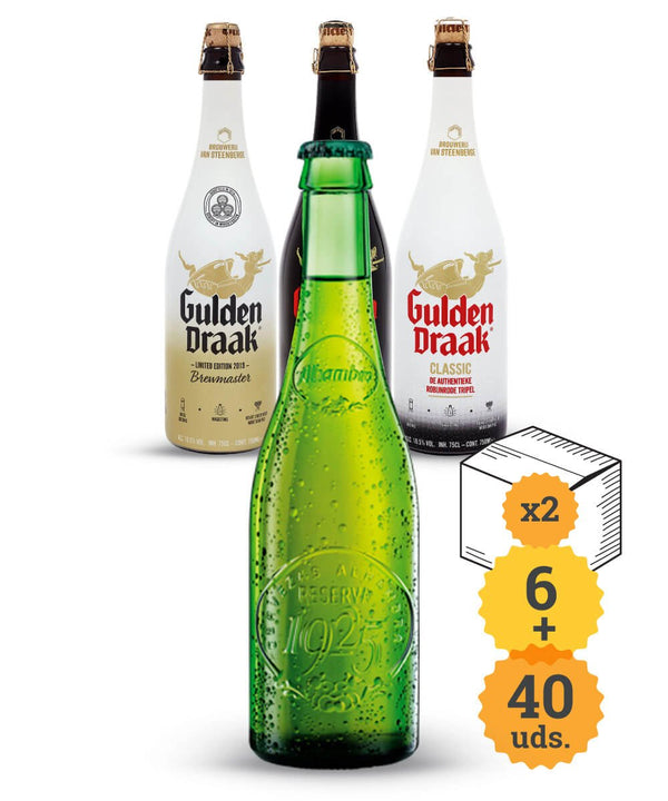 Alhambra + Dragón de Oro Belga - Escerveza