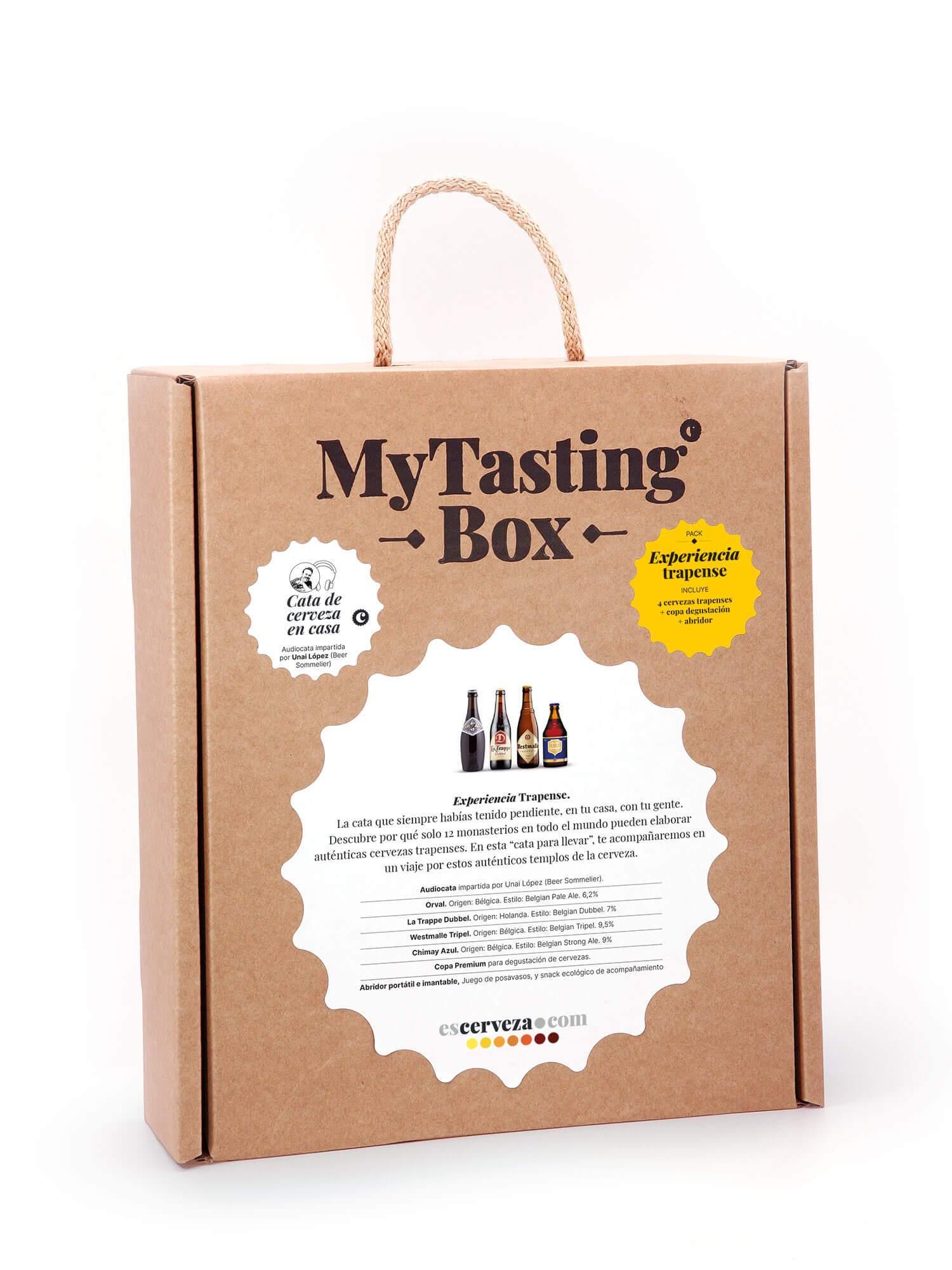 Cervezas trapenses con audiocata, pack experiencia - Escerveza