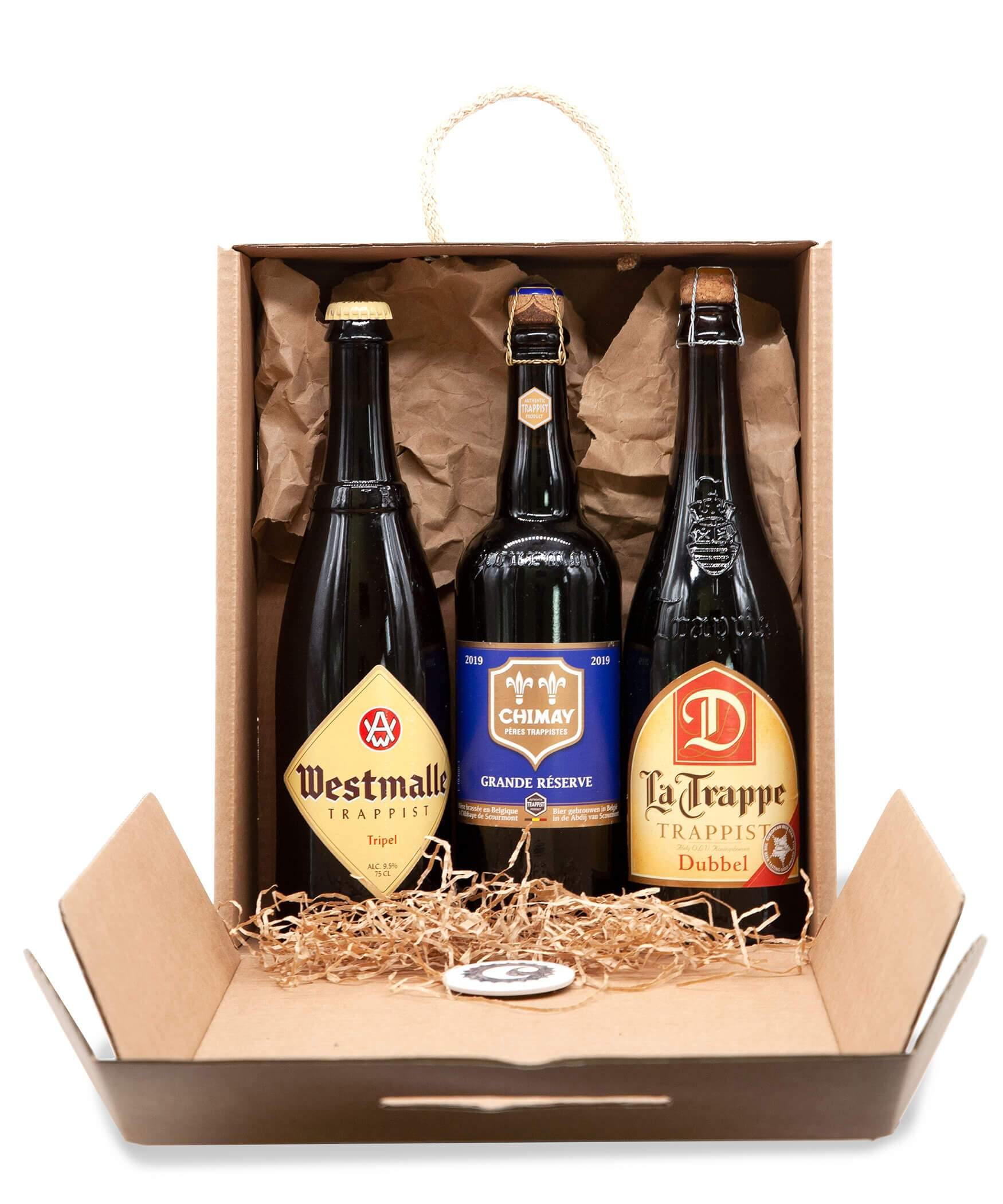 Cervezas trapenses premium con audiocata, pack especial - Escerveza