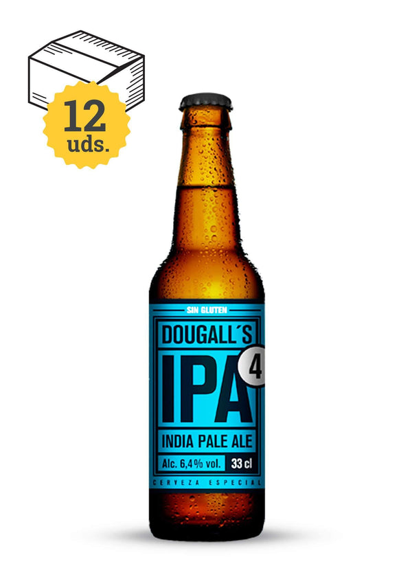 Dougall´s IPA 4 Bot 33 cl - Escerveza