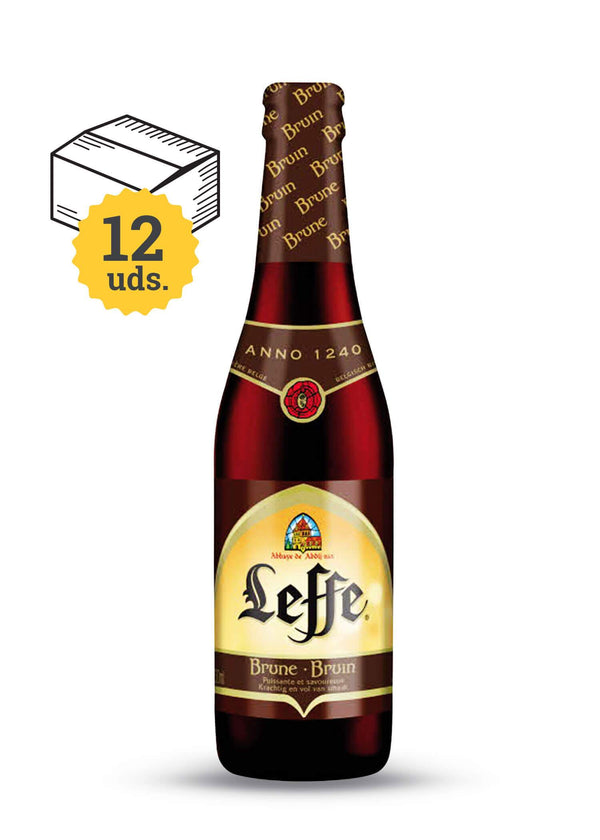 Leffe Brune 33 cl - Escerveza