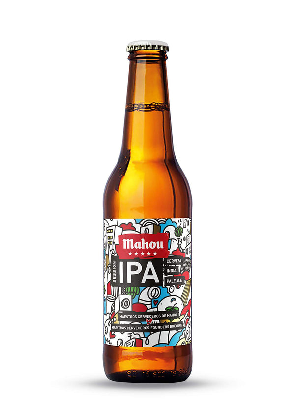 Mahou 5 Estrellas Session Ipa - Escerveza