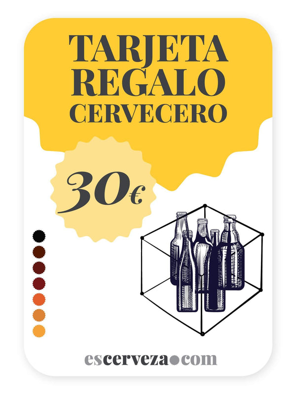 Tarjeta regalo cervecera - Escerveza