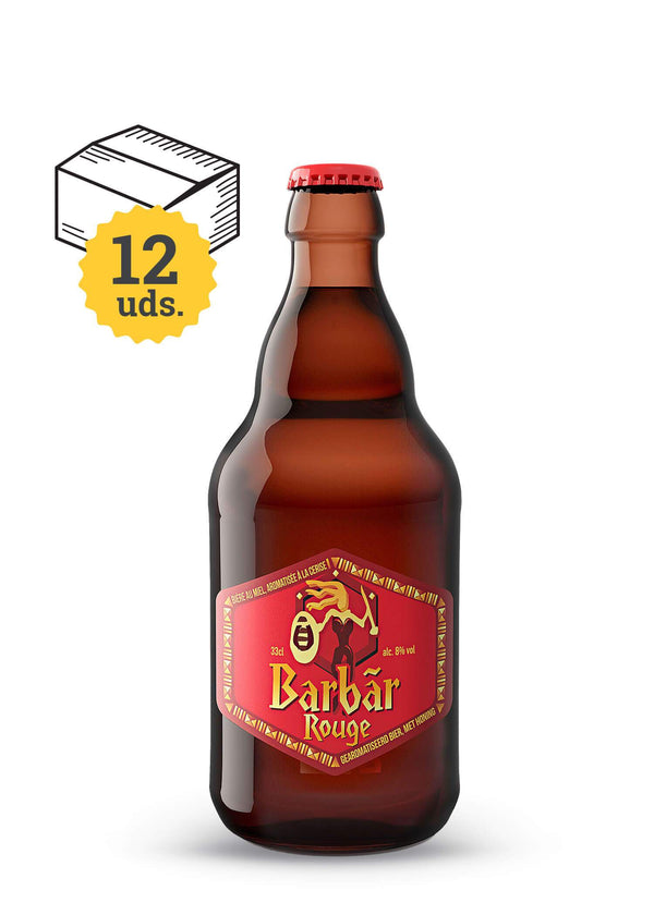 Barbar Rouge 33 cl - Escerveza