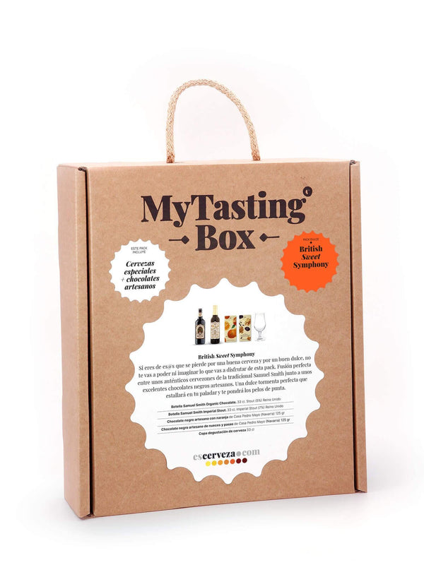 British Sweet Symphony, pack gourmet cerveza y dulce - Escerveza