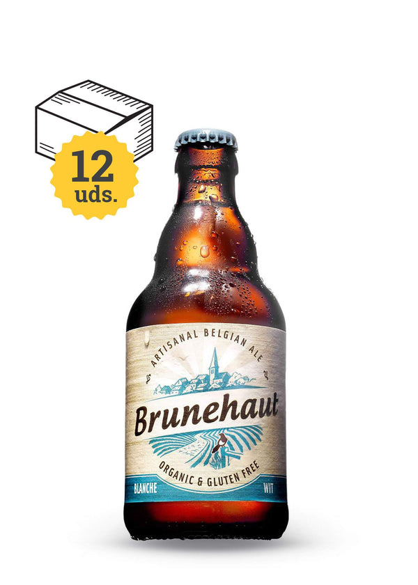 Brunehaut Wit Organic 33 cl - Escerveza