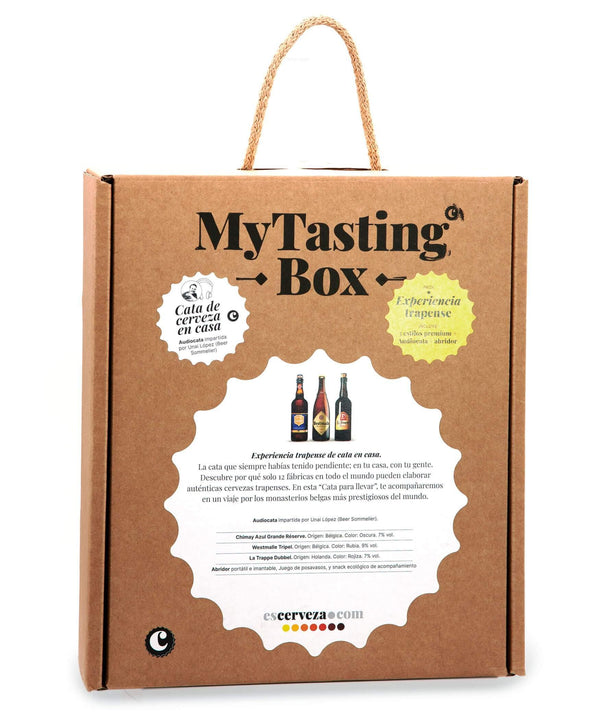 Cervezas trapenses premium con audiocata, pack especial - Escerveza