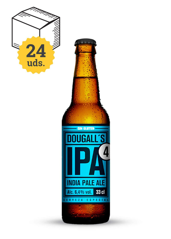 Dougall´s IPA 4 Bot 33 cl - Escerveza