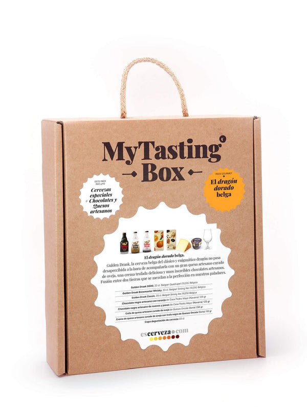 El dragón dorado belga, pack gourmet cerveza - Escerveza
