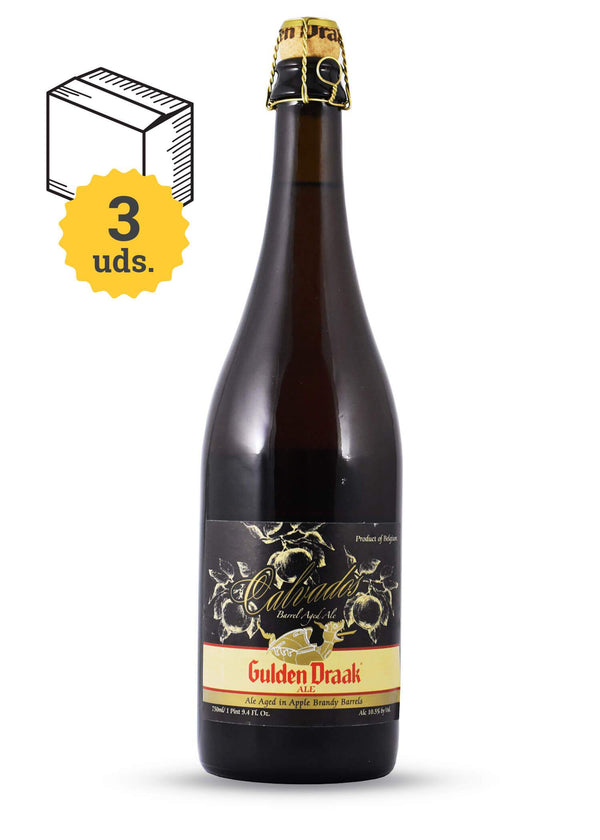 Gulden Draak Brewmaster Calvados (75 cl.) Botella Premium - Escerveza