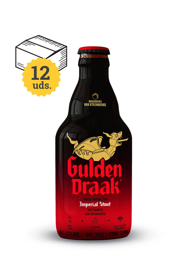 Gulden Draak Russian Imperial Stout 33 cl - Escerveza