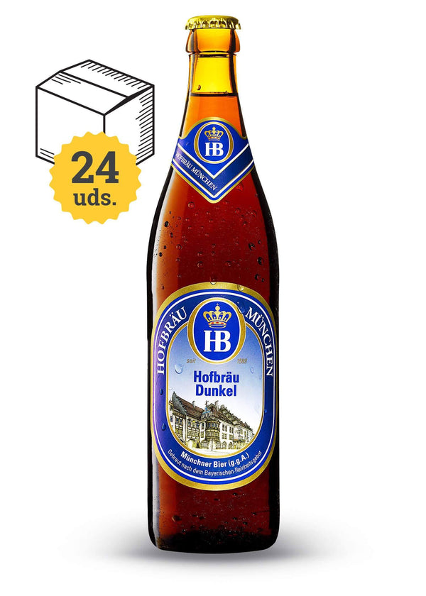 Hofbräu Dunkel 50 cl - Escerveza
