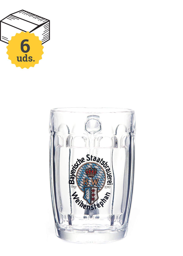 Jarra de cerveza alemana Weihenstephan 1516 Kellerbier - Escerveza