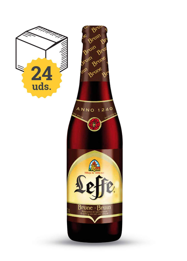 Leffe Brune 33 cl - Escerveza