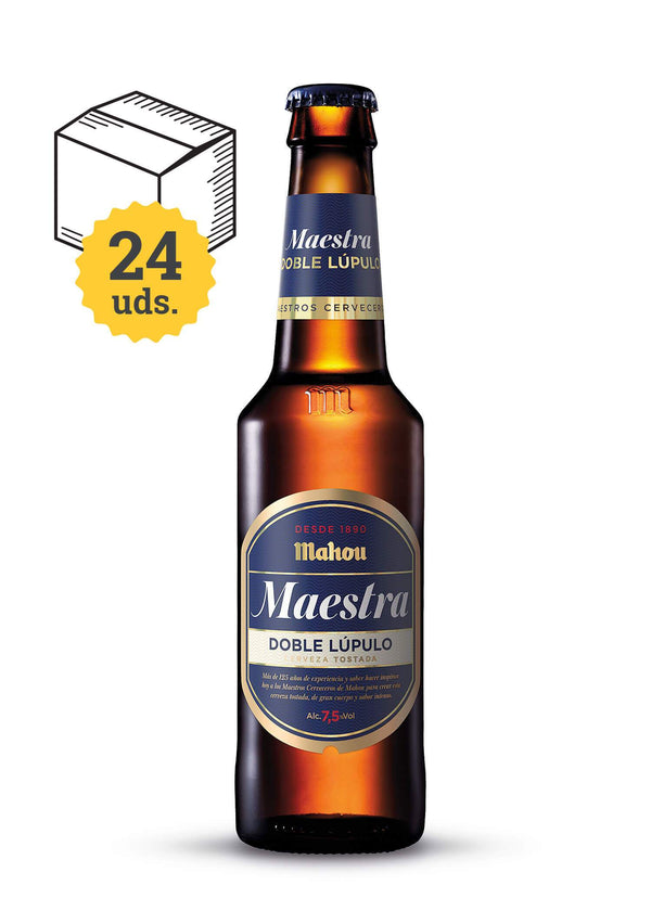Mahou Maestra Doble Lupulo 33 cl - Escerveza