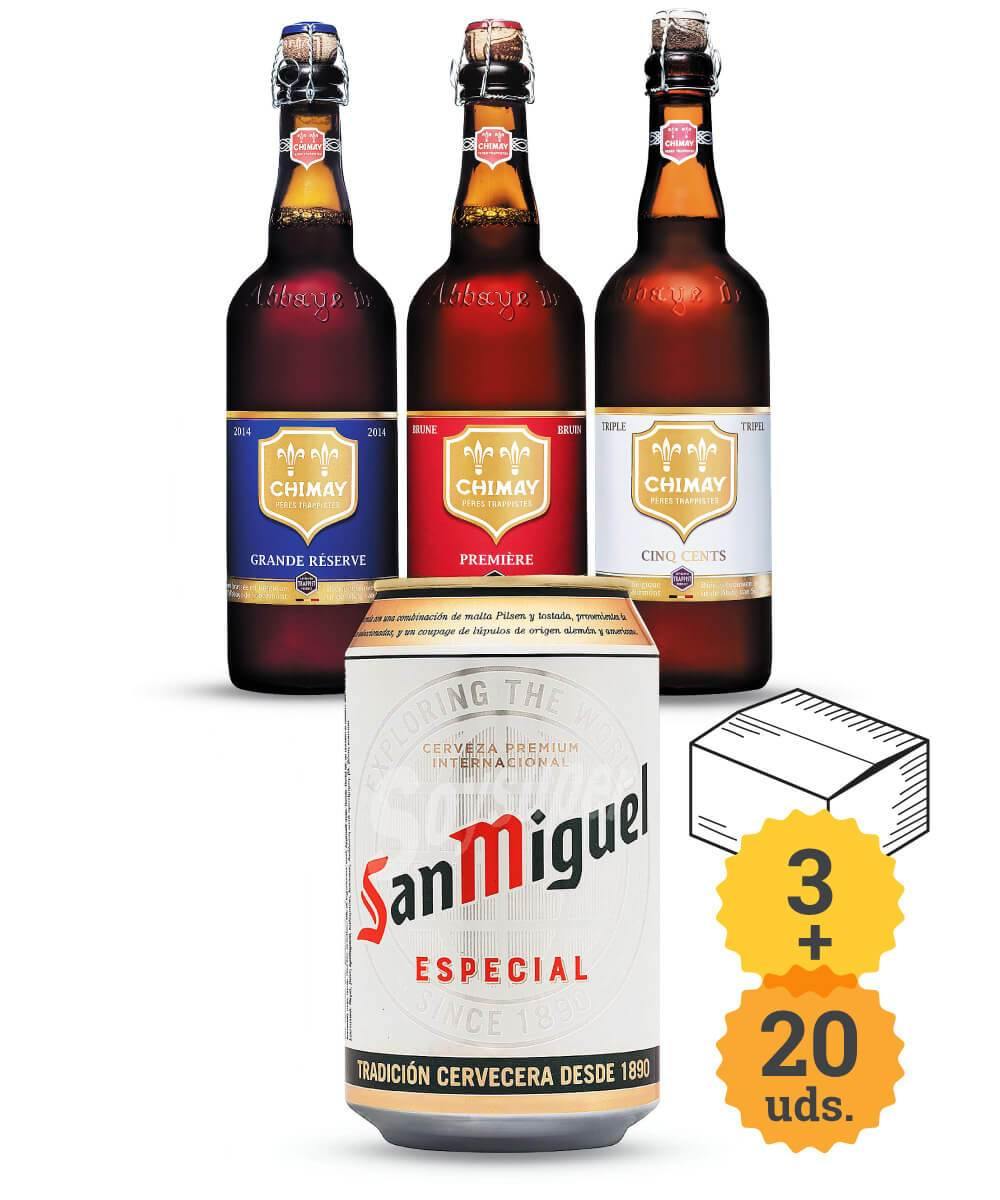 San Miguel + Momento Gourmet de Abadia - Escerveza