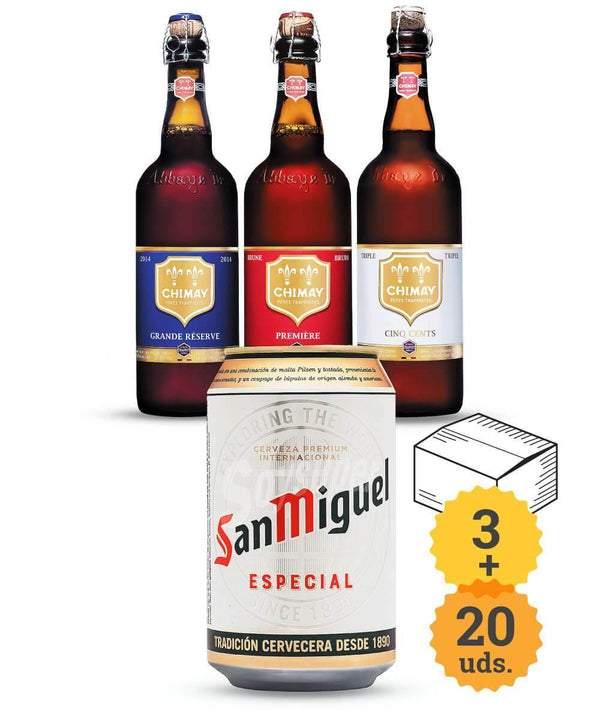 San Miguel + Momento Gourmet de Abadia - Escerveza