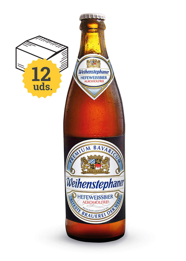 Weihenstephan Hefe Weiss Sin 50 cl - Escerveza