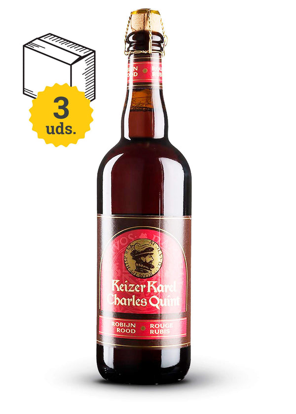 Charles Quint Red - Carlos V Roja (75 cl) - Escerveza