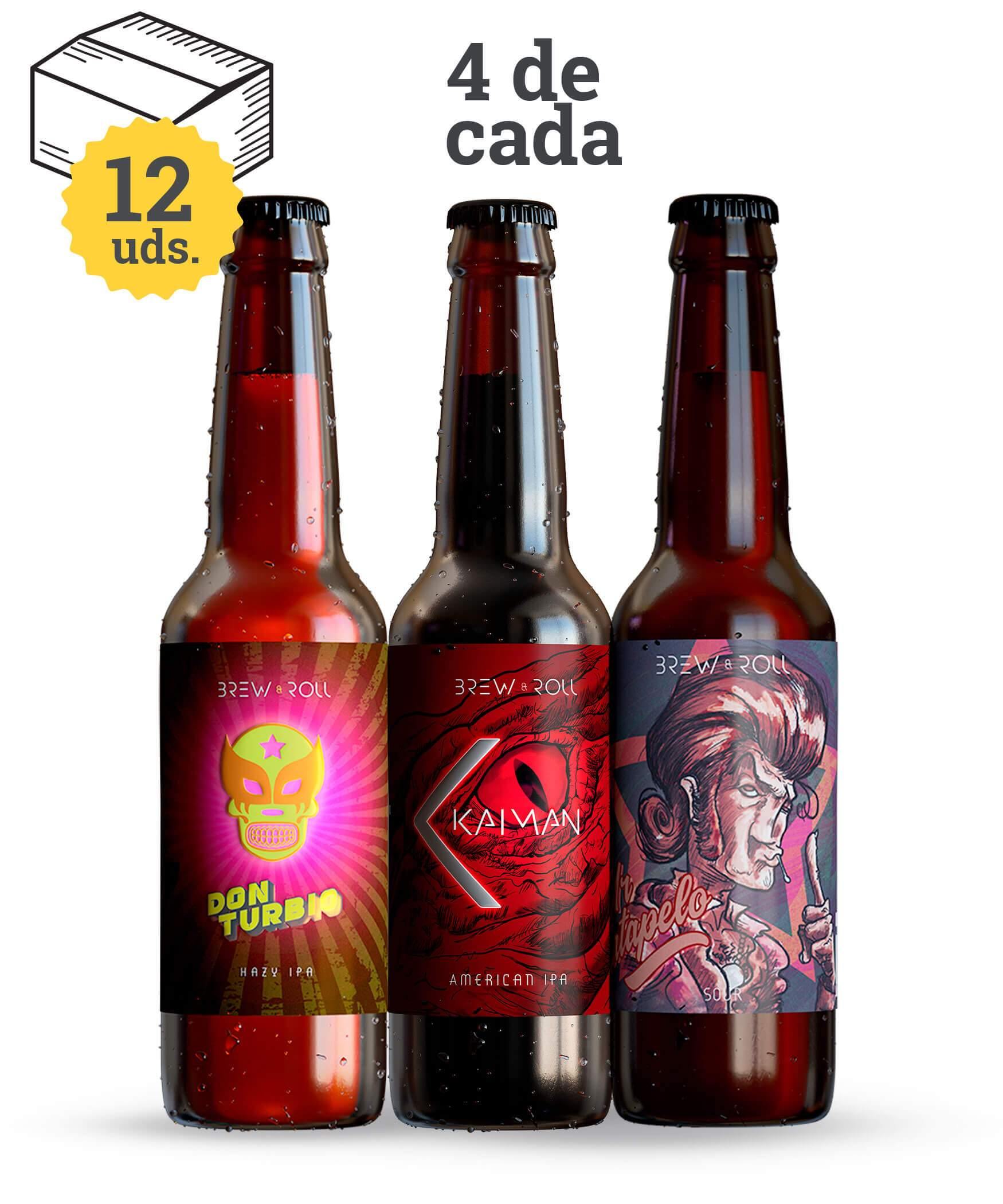 Brew & Roll Mix 4 - Escerveza