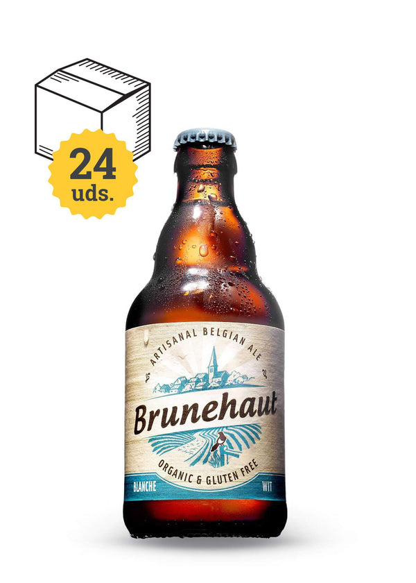 Brunehaut Wit Organic 33 cl - Escerveza