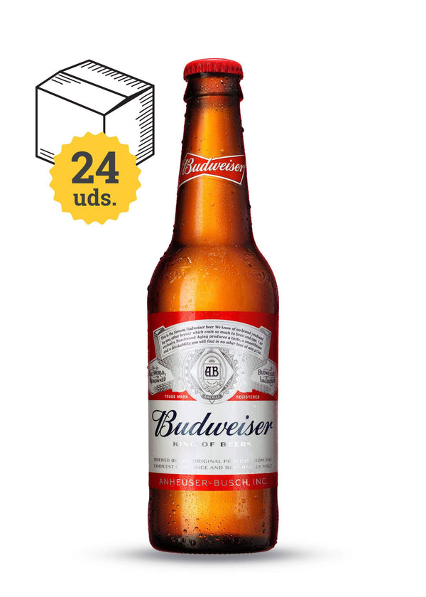 Budweiser, botella 33 cl - Escerveza