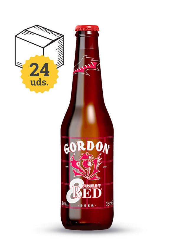 Gordon Finest Red 33 cl - Escerveza