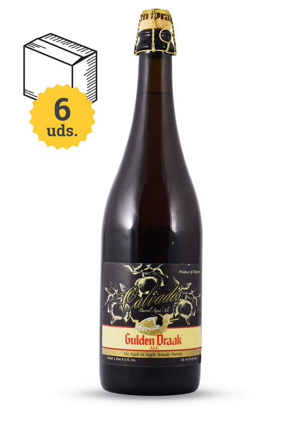 Gulden Draak Brewmaster Calvados (75 cl.) Botella Premium - Escerveza