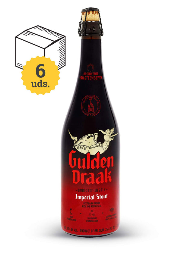 Gulden Draak Russian Imperial Stout (75 cl.) Botella Premium - Escerveza