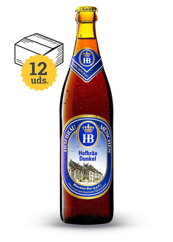 Hofbräu Dunkel 50 cl - Escerveza