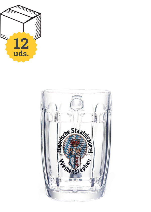 Jarra de cerveza alemana Weihenstephan 1516 Kellerbier - Escerveza