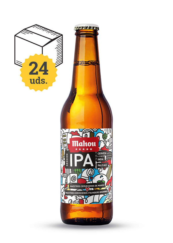 Mahou 5 Estrellas Session Ipa - Escerveza