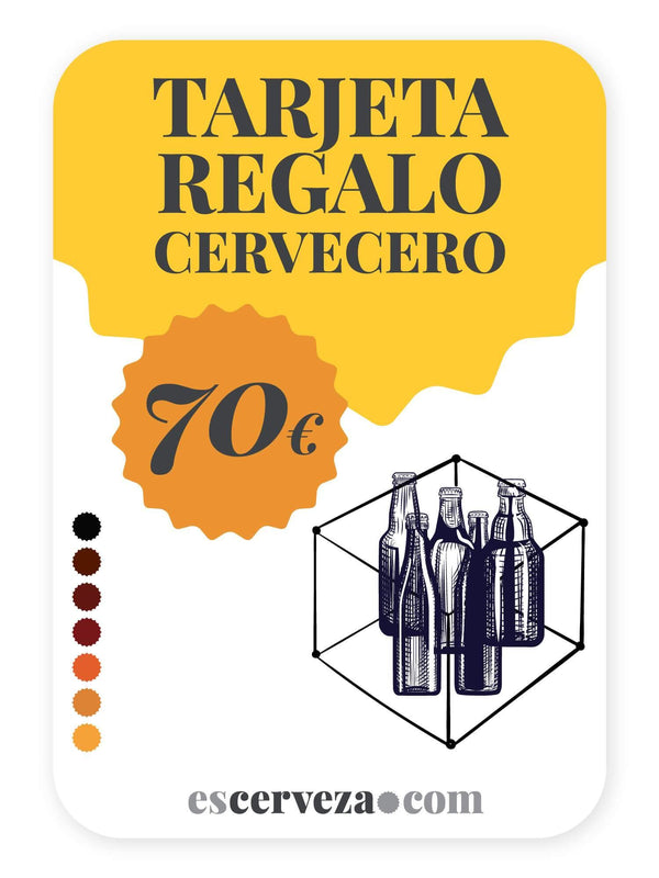 Tarjeta regalo cervecera - Escerveza