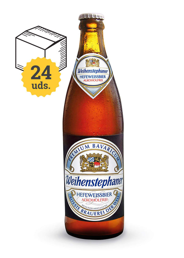 Weihenstephan Hefe Weiss Sin 50 cl - Escerveza