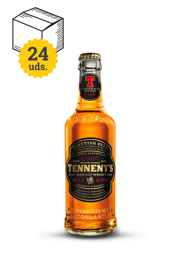 Tennent's Barrel Aged Whisky Oak 33 cl - Escerveza