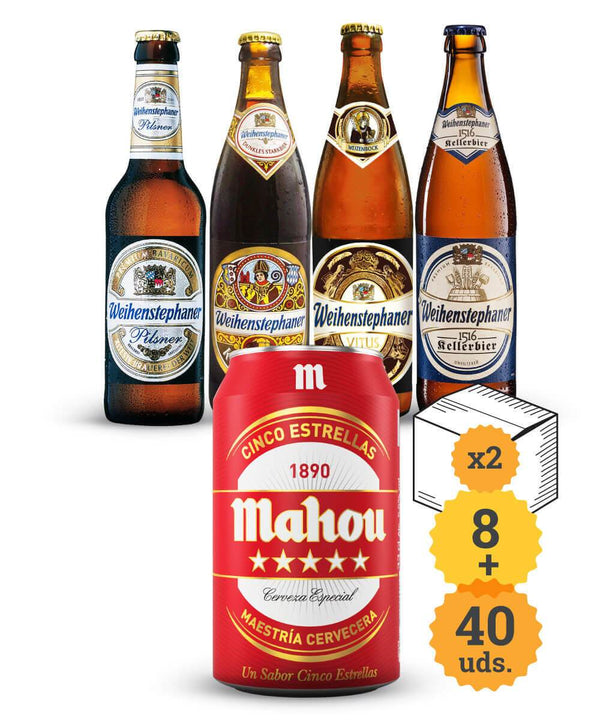 Mahou 5 Estrellas + La cervecera más antigua del mundo - Escerveza