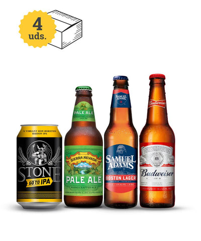 Pack cervezas de Estados Unidos - Escerveza