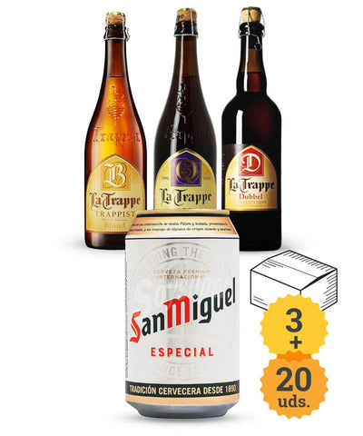 San Miguel + Momento Gourmet Holandés - Escerveza