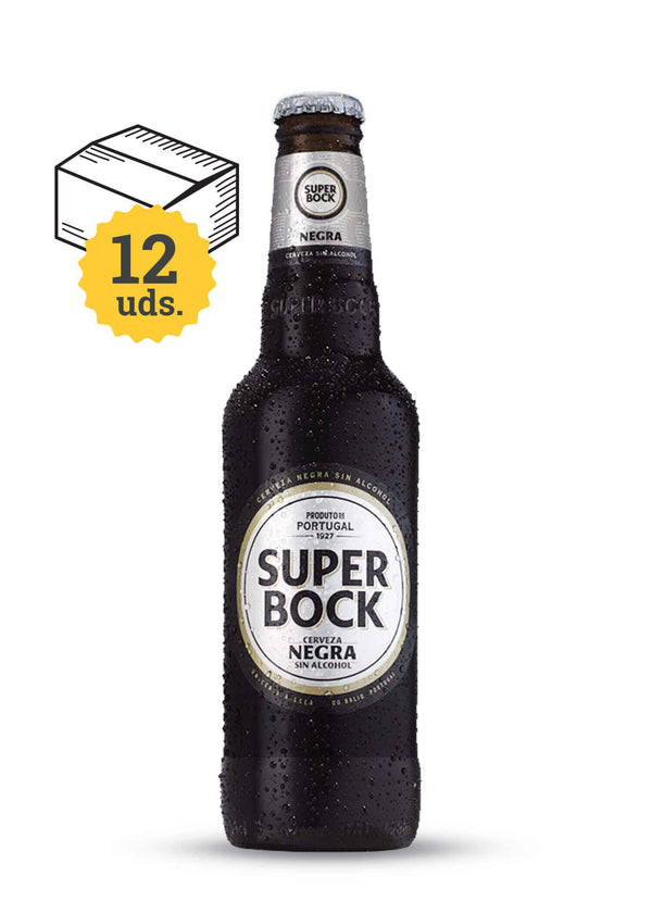 Super Bock Sin Alcohol Negra - Escerveza