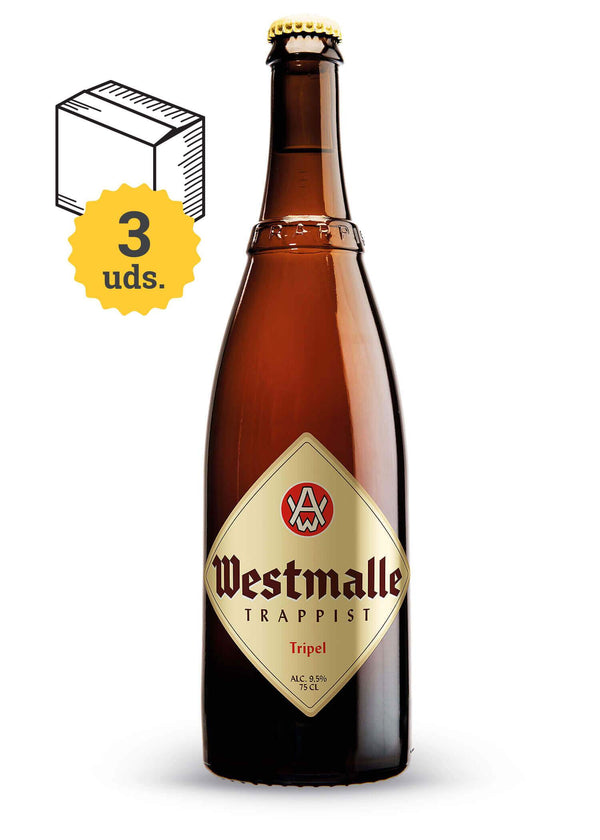 Westmalle Tripel (75 cl.) Botella Premium - Escerveza
