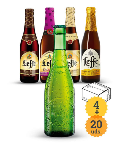 Alhambra + Gama de Leffe - Escerveza