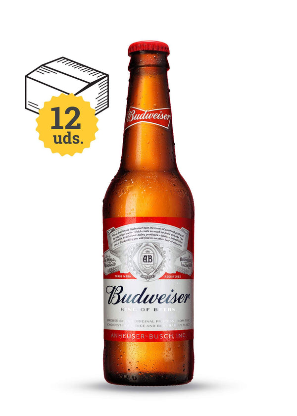 Budweiser, botella 33 cl - Escerveza