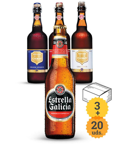 Estrella Galicia + Momento Gourmet de Abadía - Escerveza