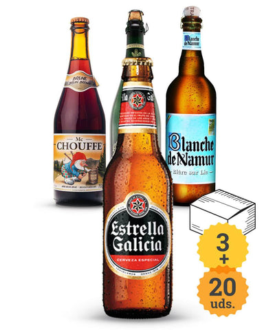 Estrella Galicia + Momento Gourmet Belga - Escerveza